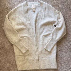 H&M Soft Cream Cardigan Sweater